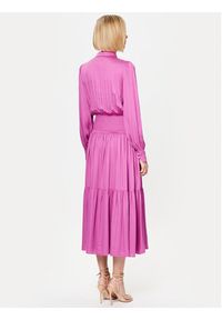 Bruuns Bazaar Sukienka codzienna Bauma Leanne BBW3315 Różowy Regular Fit. Okazja: na co dzień. Kolor: różowy. Materiał: wiskoza. Typ sukienki: proste. Styl: casual #4