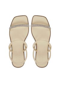 ONLY Shoes Sandały Onlmilan-2 Bling 15319582 Écru. Materiał: skóra #5