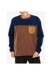 KAVU - Bluza bez kaptura Kavu Crew Who. Typ kołnierza: bez kaptura. Kolor: brązowy