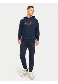 Jack & Jones - Jack&Jones Dres Ferris 12266296 Granatowy Standard Fit. Kolor: niebieski. Materiał: bawełna, syntetyk #7