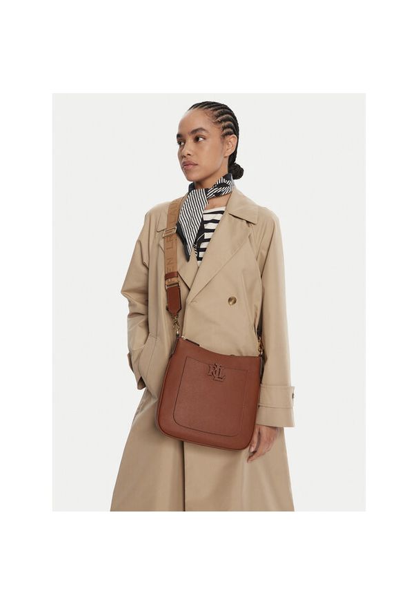 Lauren Ralph Lauren - Torebka LAUREN RALPH LAUREN. Kolor: brązowy