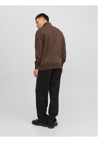 Jack & Jones - Jack&Jones Bluza Vesterbro 12241777 Brązowy Relaxed Fit. Kolor: brązowy. Materiał: syntetyk, bawełna #3