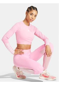 Adidas - adidas Koszulka techniczna Hyperglam Training IN6775 Różowy Slim Fit. Kolor: różowy. Materiał: syntetyk #5