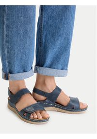 Go Soft Sandały CEO-WFA3741-1 Niebieski. Kolor: niebieski. Materiał: skóra #8