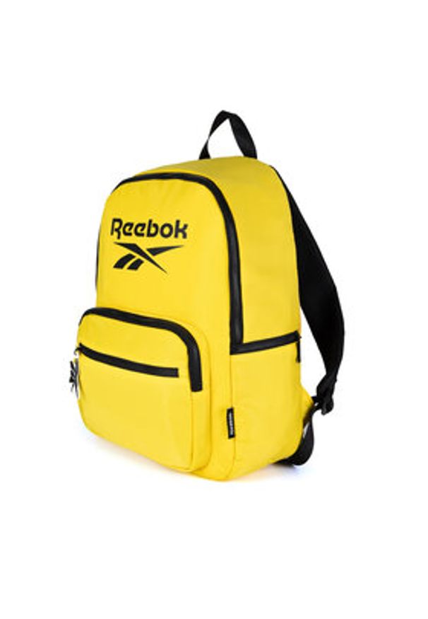 Reebok Plecak RBK-044-CCC-05 Żółty. Kolor: żółty. Materiał: poliester, materiał