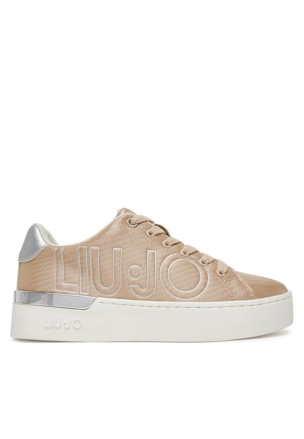 Sneakersy Liu Jo. Kolor: beżowy