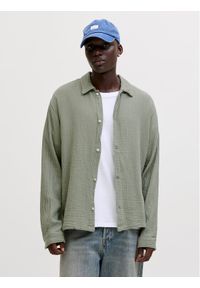 Jack & Jones Koszula Nantucket 12291804 Zielony Relaxed Fit. Kolor: zielony. Materiał: wiskoza #1