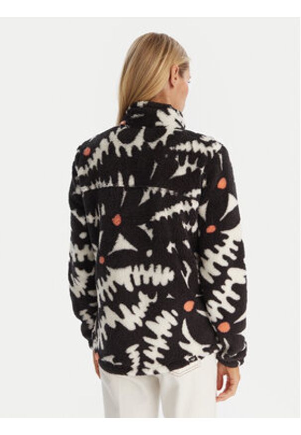 Roxy Polar Alabama Full Zip ERJFT04970 Czarny Regular Fit. Kolor: czarny. Materiał: syntetyk
