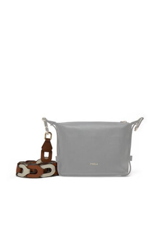 Furla Pasek Damski WK00297 BX3175 3131S Brązowy. Kolor: brązowy. Materiał: skóra