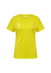 Koszulka damska Hummel Go 2.0. Kolor: żółty. Sport: piłka nożna #1