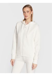 Guess Bluza V3RQ11 K7UW2 Biały Regular Fit. Kolor: biały. Materiał: wiskoza