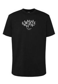 Armani Exchange T-Shirt XM002782 AF10356 UC001 Czarny Regular Fit. Kolor: czarny. Materiał: bawełna #8