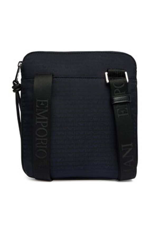 Emporio Armani Saszetka EM005400 AF14637 UB118 Granatowy. Kolor: niebieski. Materiał: materiał