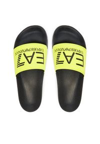 EA7 Emporio Armani Klapki 7X000108 AF15118 M2007 Żółty. Kolor: żółty. Materiał: syntetyk #2