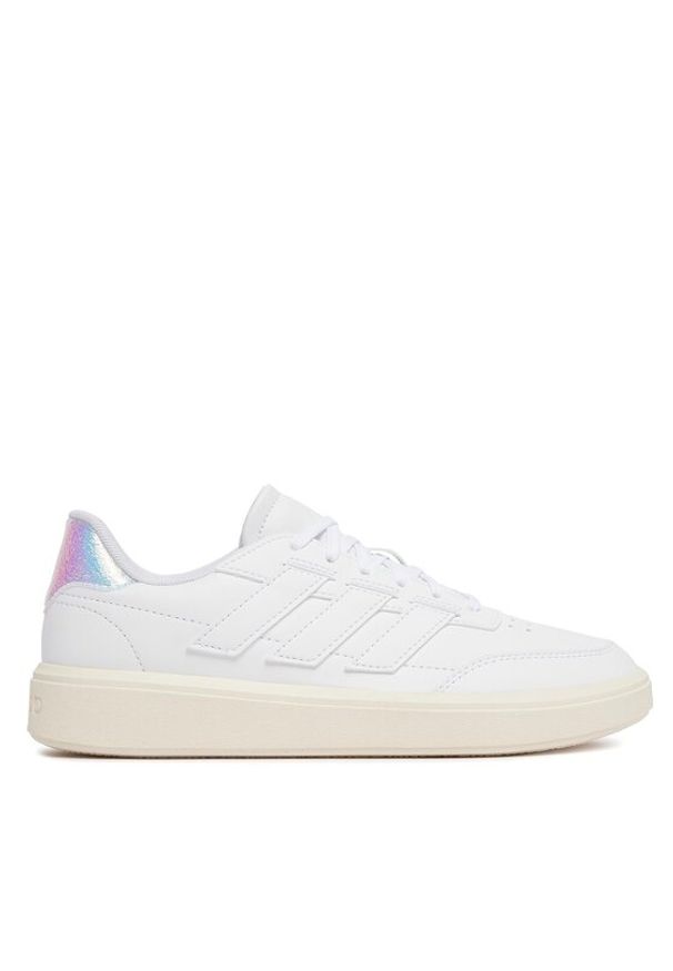 Adidas - adidas Sneakersy Courtblock IF6464 Biały. Kolor: biały. Materiał: skóra