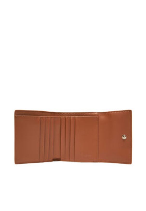 Furla Portfel Goccia M Compact WP00469 BX3036 KH RY000 Brązowy. Kolor: brązowy. Materiał: skóra