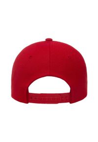 FLEXFIT - YP Classics Curved 5 Panel Snapback Cap. Kolor: czerwony