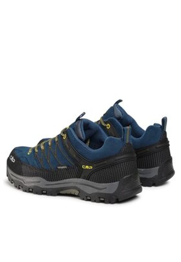 CMP Trekkingi Kids Rigel Low Trekking Shoes Wp 3Q13244J Granatowy. Kolor: niebieski. Materiał: zamsz, skóra. Sport: turystyka piesza