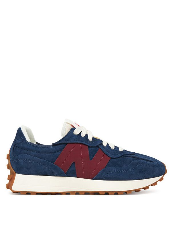 New Balance Sneakersy U327WSB M Granatowy. Kolor: niebieski. Materiał: skóra