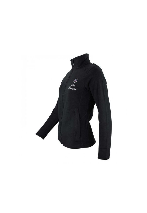 PEAK MOUNTAIN - Damski polar Peak Mountain Adaro. Kolor: czarny. Materiał: polar. Sport: turystyka piesza