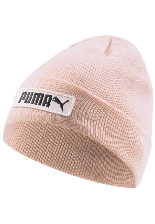 Czapka dla dzieci Puma Classic Cuff Beanie Junior. Kolor: różowy