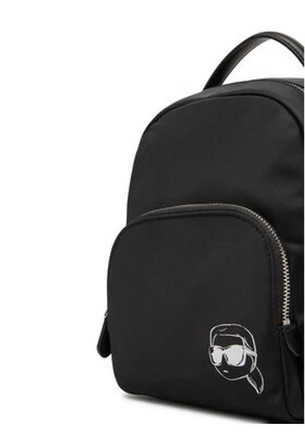 Karl Lagerfeld - KARL LAGERFELD Plecak A2W30180 Czarny. Kolor: czarny. Materiał: materiał