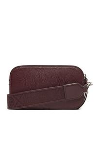 Tory Burch Torebka Mini Miller 171956 Bordowy. Kolor: czerwony. Materiał: skórzane