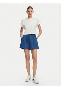 Adidas - adidas Szorty sportowe Z.N.E. KF0579 Granatowy Loose Fit. Kolor: niebieski. Materiał: syntetyk #5