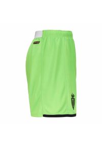 Kappa - Szorty AS Monaco Kombat Ryder Pro 2023/24. Kolor: zielony, czarny, wielokolorowy. Sport: piłka nożna #2