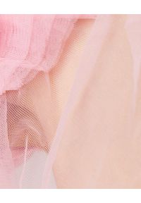 LOVE SHACK FANCY - Długa sukienka Francoise. Kolor: różowy, wielokolorowy, fioletowy. Materiał: tiul, materiał. Wzór: aplikacja, kolorowy. Typ sukienki: kopertowe. Styl: wizytowy. Długość: maxi #6