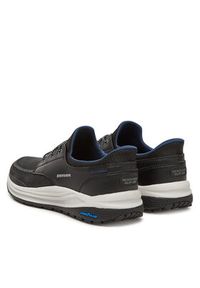 skechers - Skechers Sneakersy Meroe-Alden 205467/BLK Czarny. Kolor: czarny. Materiał: materiał #5