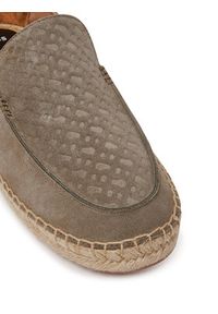 BOSS Espadryle Madeira Slon 50541781 Khaki. Kolor: brązowy. Materiał: zamsz, skóra #5