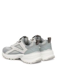 Calvin Klein Sneakersy Hike Runner Ck Stripe Refl Su HW0HW03107 Szary. Kolor: szary. Materiał: materiał #4