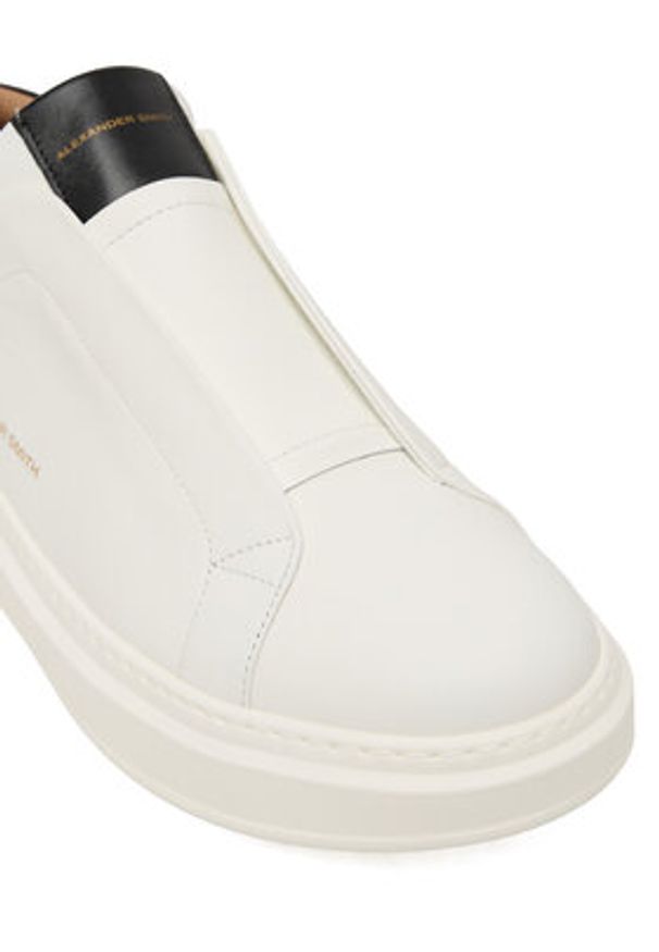 Alexander Smith Sneakersy Wembley Man Slip-On ASBDWLM 2384 Czarny. Zapięcie: bez zapięcia. Kolor: czarny. Materiał: skóra