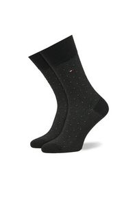 TOMMY HILFIGER - Tommy Hilfiger Skarpety długie 701235374 Czarny. Kolor: czarny. Materiał: materiał, bawełna