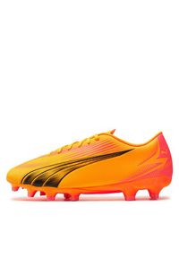Puma Buty do piłki nożnej Ultra Play Fg/Agck 107763-03 Żółty. Kolor: żółty. Materiał: materiał #5