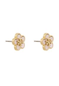 Tory Burch Kolczyki Kira Flower 157351 Złoty. Materiał: metalowe. Kolor: złoty #3