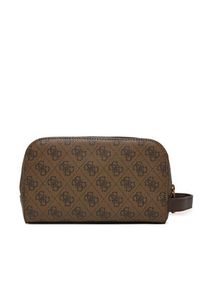Guess Kosmetyczka PMMILO P5461 Brązowy. Kolor: brązowy. Materiał: skóra #5