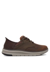 skechers - Sneakersy Skechers. Kolor: brązowy
