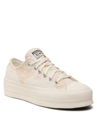Trampki Converse. Kolor: beżowy. Styl: vintage #1
