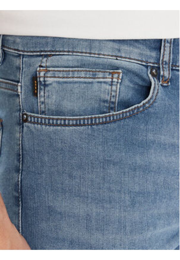 BOSS Jeansy Delaware Bo 50537800 Niebieski Slim Fit. Kolor: niebieski