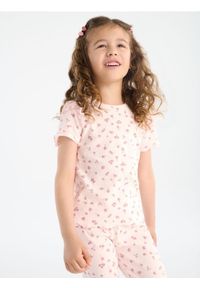 Sinsay - Bawełniana koszulka ze wzorkiem - wielobarwny. Materiał: bawełna #1