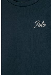 Polo Ralph Lauren - Sukienka dziecięca 128-176 cm. Typ kołnierza: polo. Kolor: niebieski. Materiał: bawełna, materiał, dzianina, tkanina, poliester. Długość rękawa: długi rękaw. Typ sukienki: oversize. Długość: mini #2