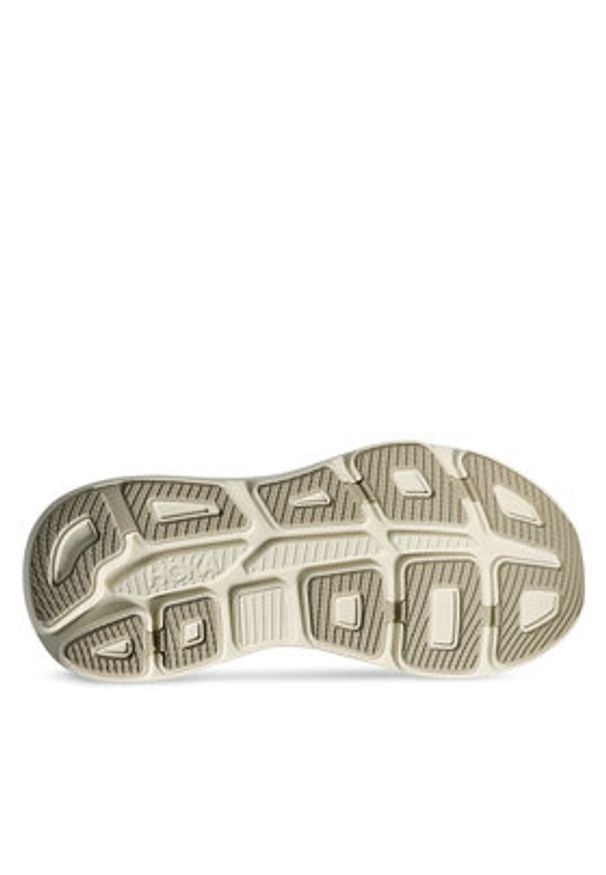 HOKA - Hoka Buty do biegania Bondi 9 1162012 Beżowy. Kolor: beżowy. Materiał: materiał