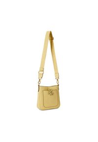 Lauren Ralph Lauren - LAUREN RALPH LAUREN Torebka 431982184008 Żółty. Kolor: żółty. Materiał: skórzane #6