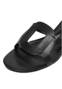 Gino Rossi - GINO ROSSI Klapki C-XRY0726-1 Czarny. Kolor: czarny. Materiał: skóra #2