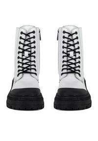 Nine West Trzewiki WFA3033-5 Biały. Kolor: biały. Materiał: materiał #6