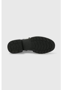 MEXX - Mexx - Botki Holea. Nosek buta: okrągły. Kolor: czarny. Materiał: guma #6