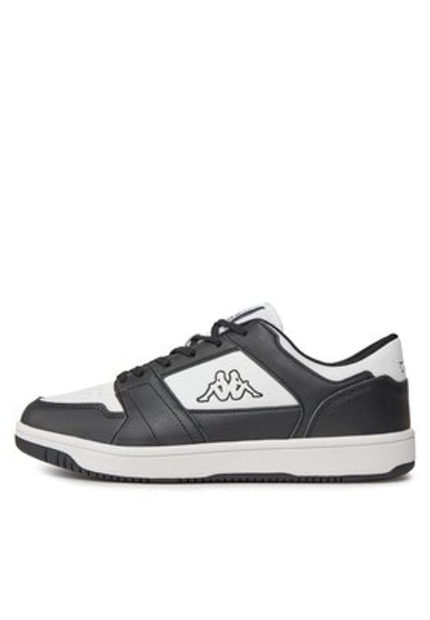 Kappa Sneakersy Logo Bernal 361G13W Biały. Kolor: biały. Materiał: skóra
