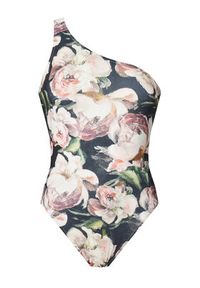 NORMA KAMALI Body KK125XPL027670 Kolorowy Slim Fit. Materiał: syntetyk. Wzór: kolorowy #3